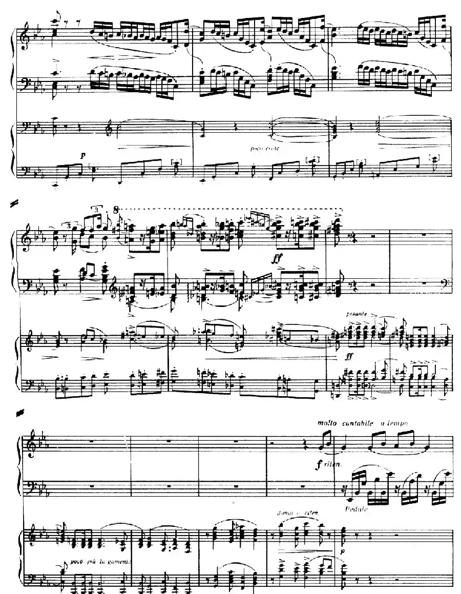 Piano Concerto No.2 in c Minor Op.50（c小调第二钢琴协奏曲·Ⅰ·双钢琴）