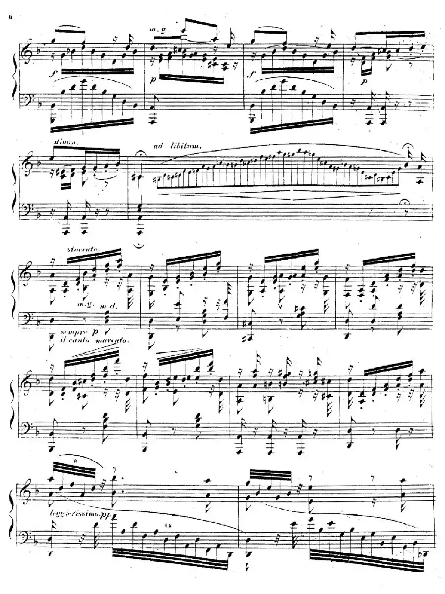 Canzonette Italienne Op.36-5（意大利小歌曲）