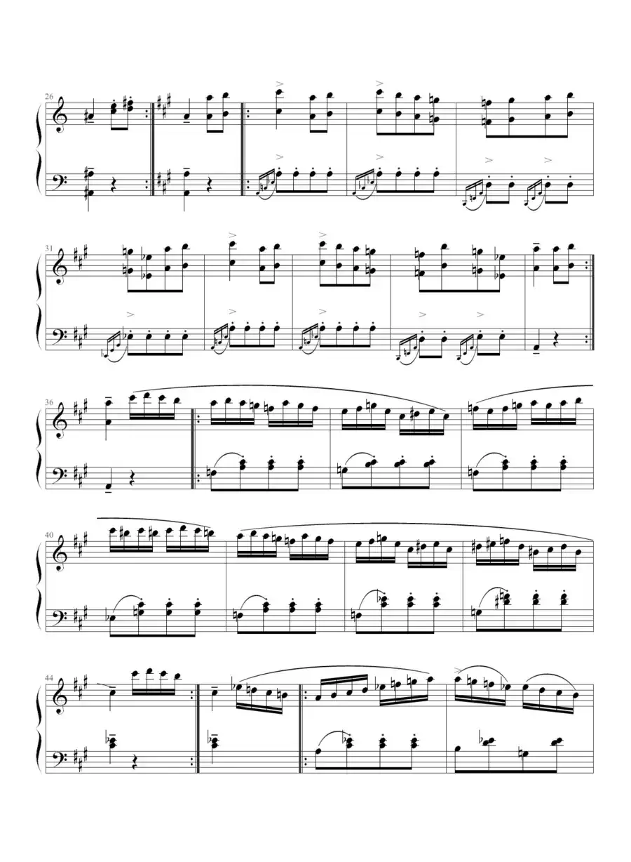 土耳其进行曲（阿拉伯音阶版）