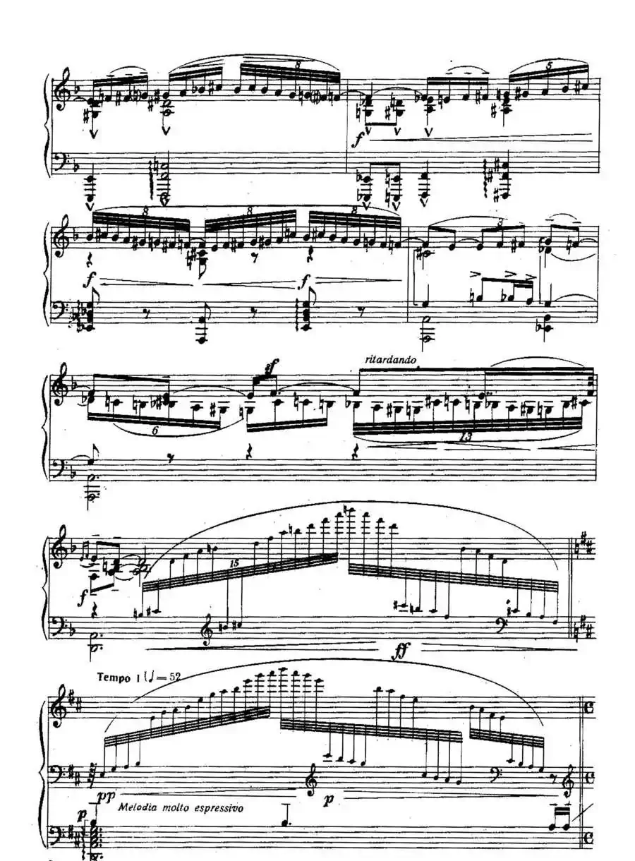 Six Préludes Exotiques Op·17（6首特色前奏曲·2）