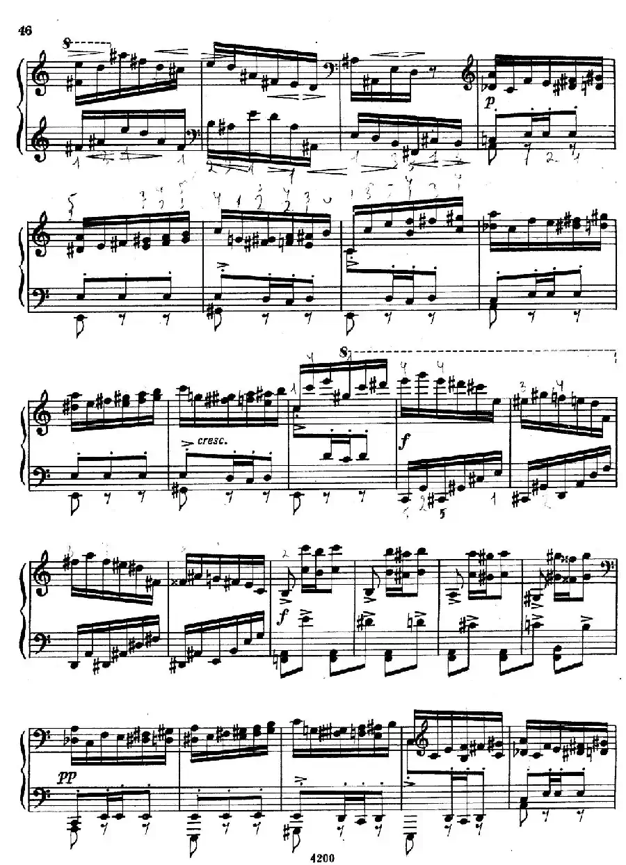 Prokofiev - Ten Pieces Op.12（普罗科菲耶夫-10首小品·10）
