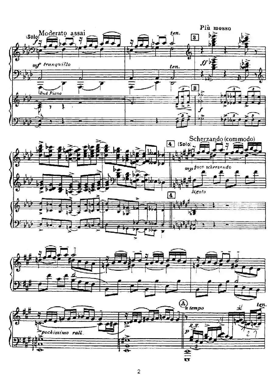 Rhapsody in Blue（蓝色狂想曲）（双钢琴）
