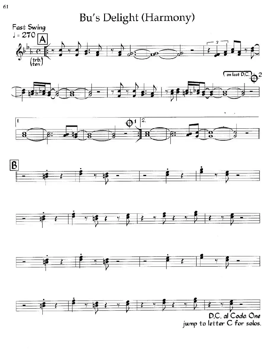 Bu's Delight（爵士钢琴曲）