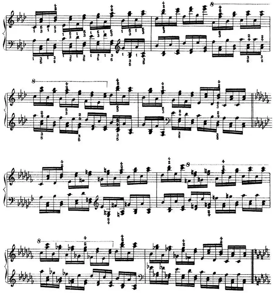 Technical Exercises S.146（李斯特钢琴技巧练习 BOOK Ⅷ）