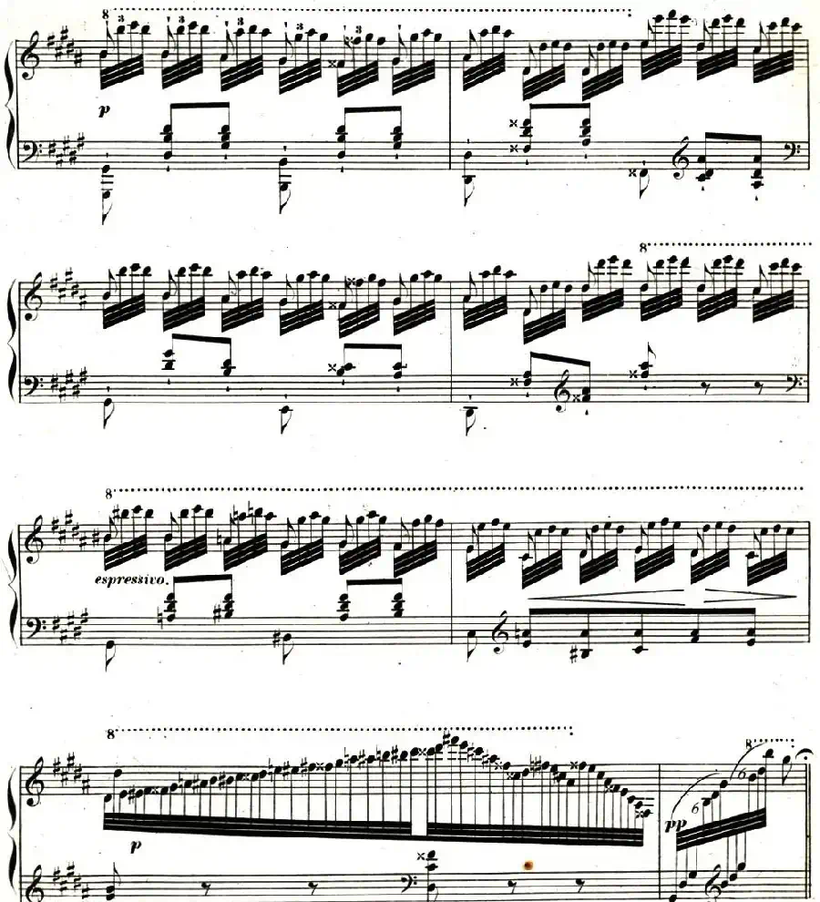 李斯特帕格尼尼大练习曲3