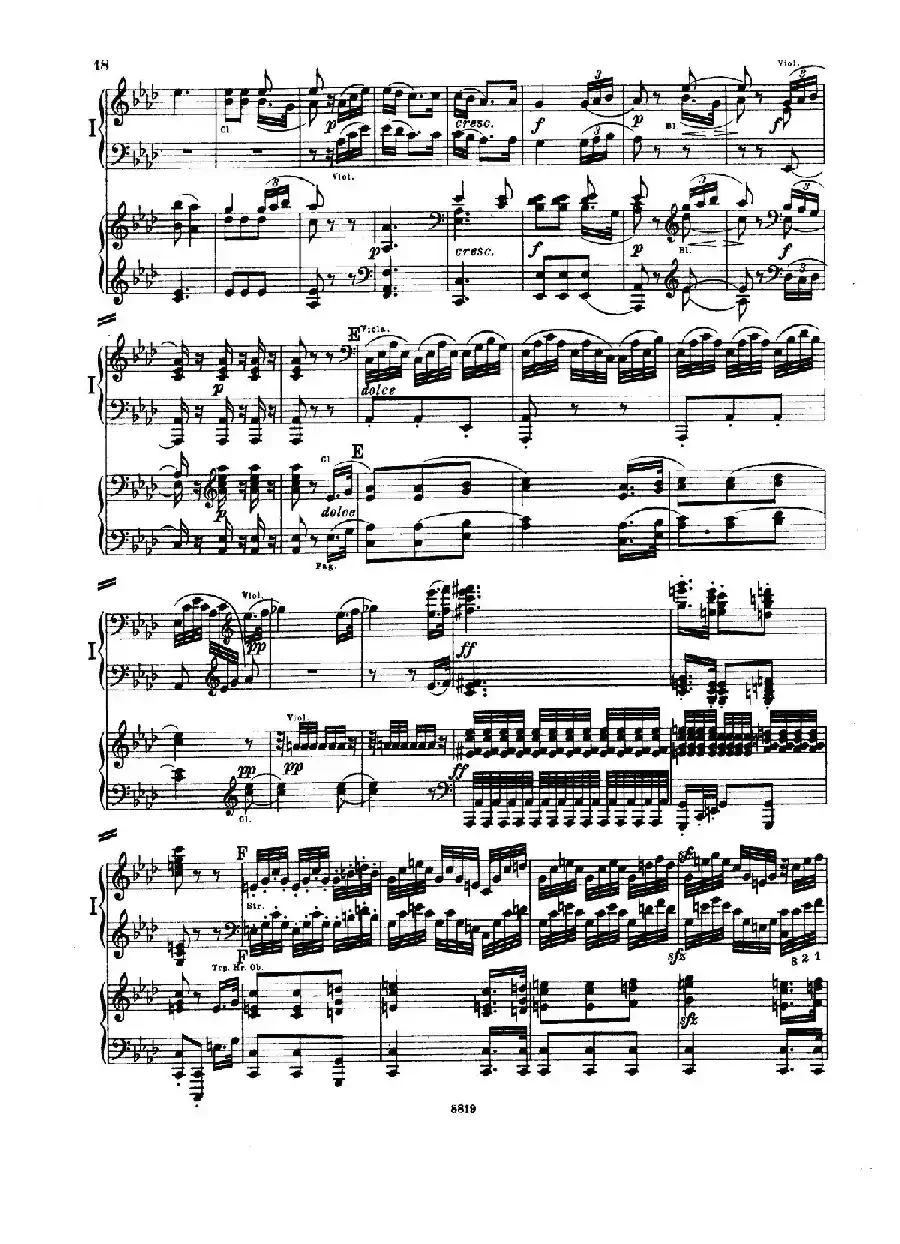 Symphony No.5 in c Minor Op.67（双钢琴版第1——2乐章）