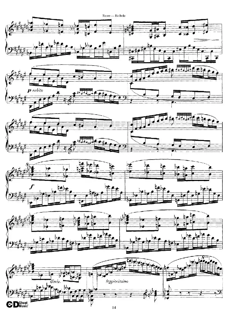 Ballade Op.19（叙事曲）