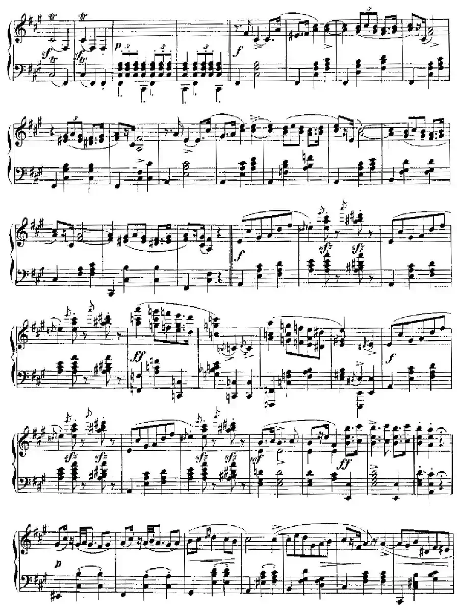 Five Polish National Dance Op.3（5首波兰民族舞曲 No.2）