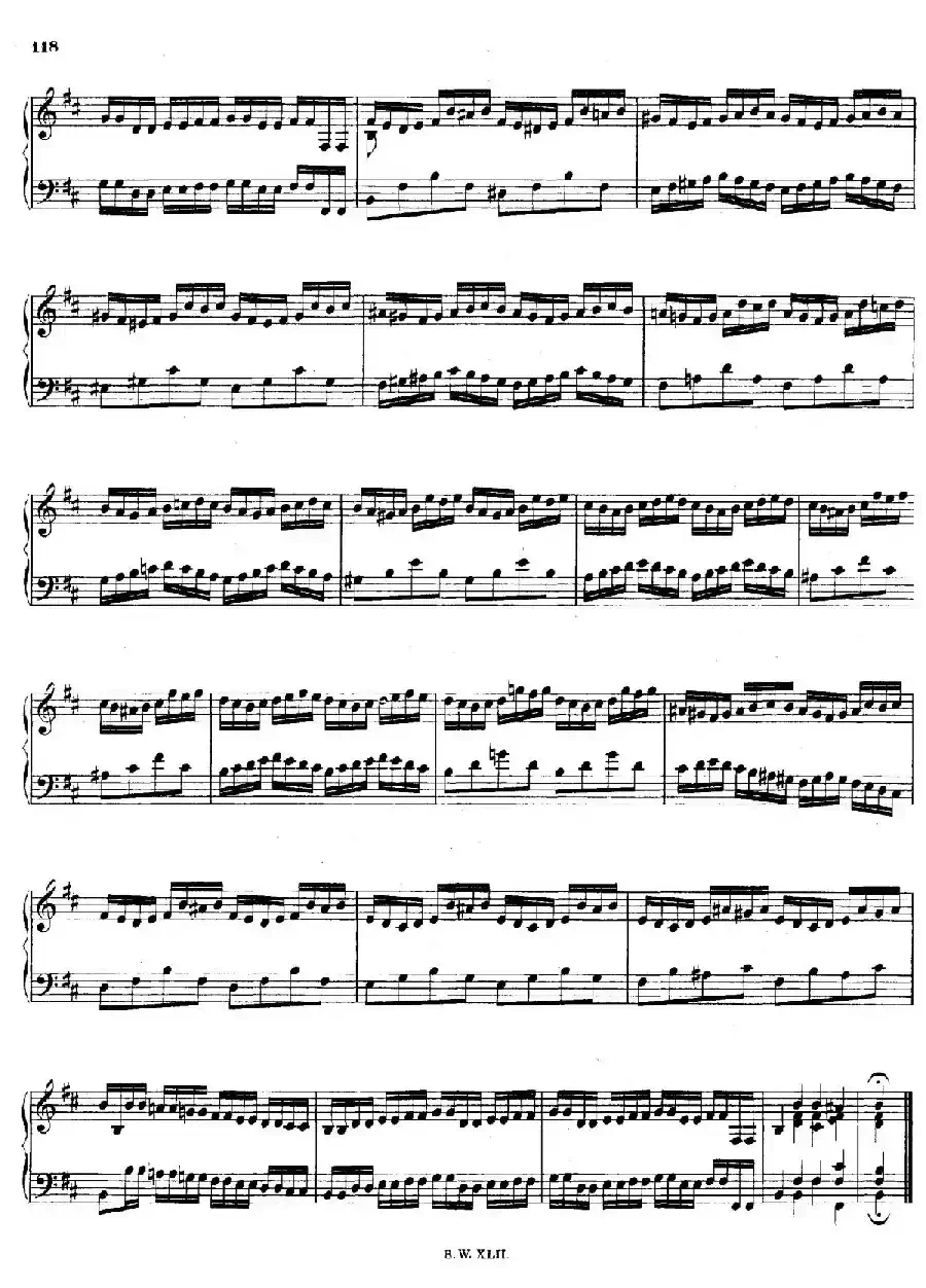 16 Concertos BWV 972-987（十六首为独奏古钢琴而作的协奏曲）（P51——60）