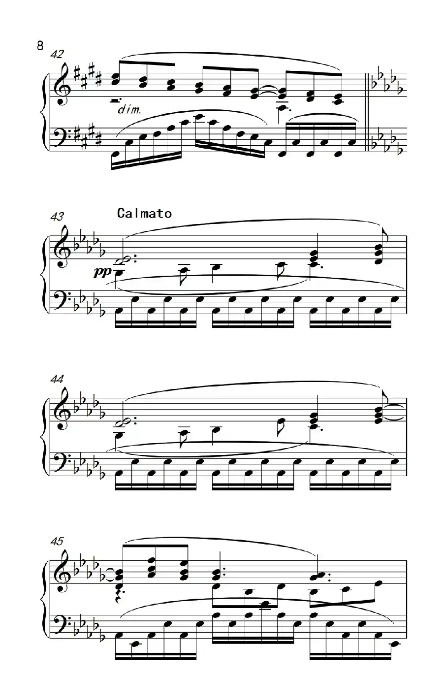 月光（德彪西作曲版）