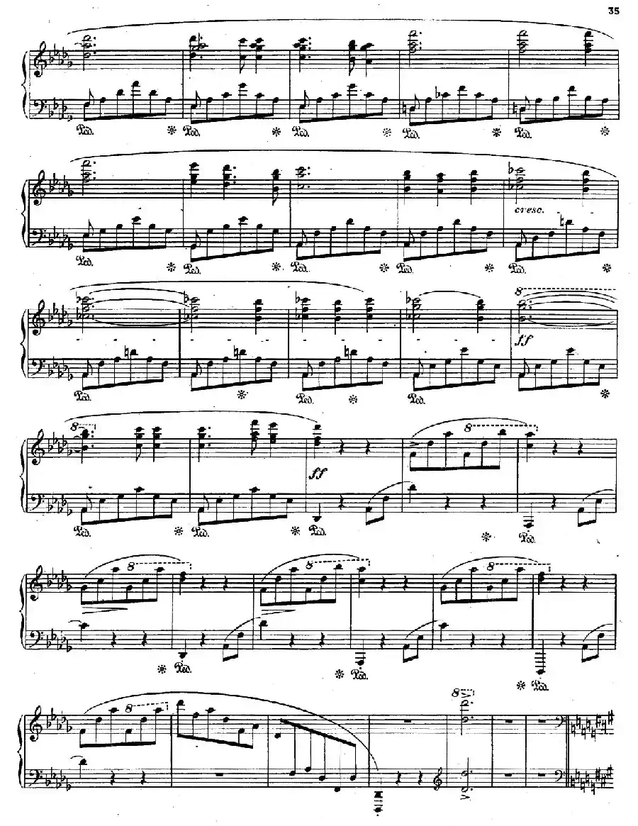 Scherzo no.2 in b-flat Minor Op.31 （降b小调第二谐谑曲）
