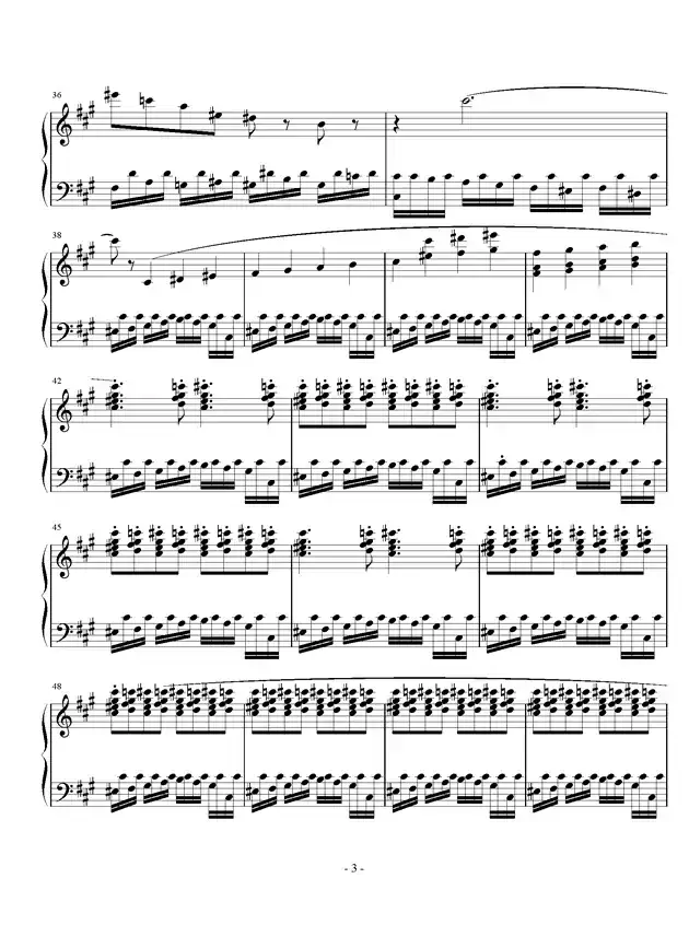 托卡塔组曲：2、（#f小调）末日的审判 