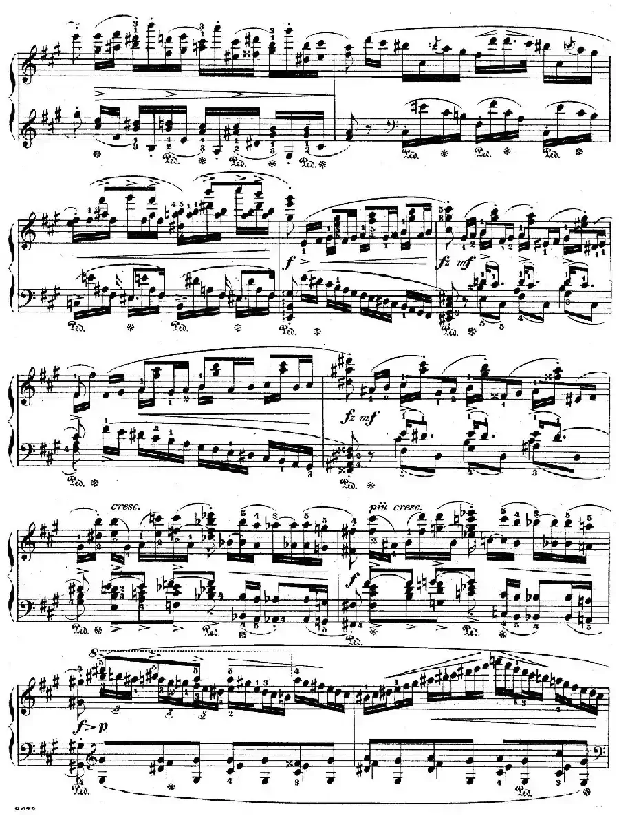 Allegro de Concerto Op.46（A大调音乐会快板）