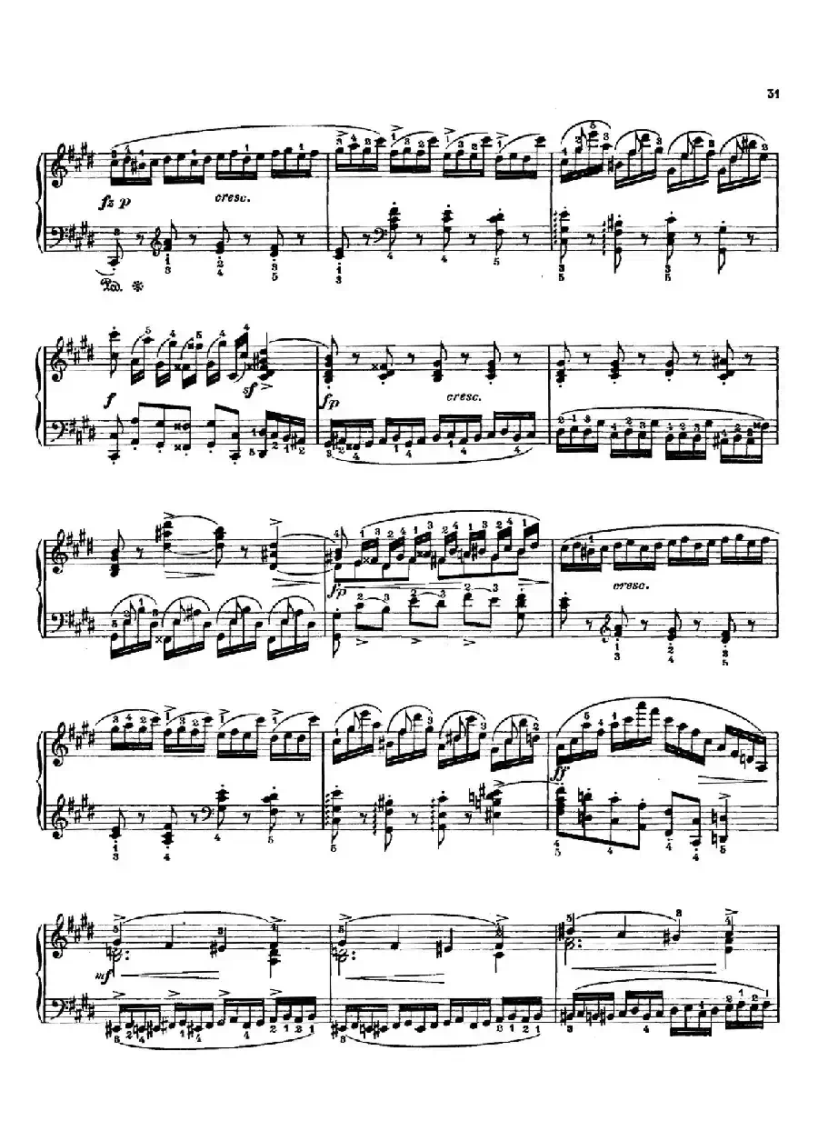 12 Etudes Op.10 柯尔托教学版（12首练习曲·4）