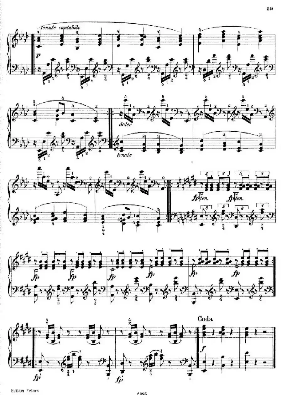 School of the Virtuoso Op.365（60首钢琴高级练习曲·24）