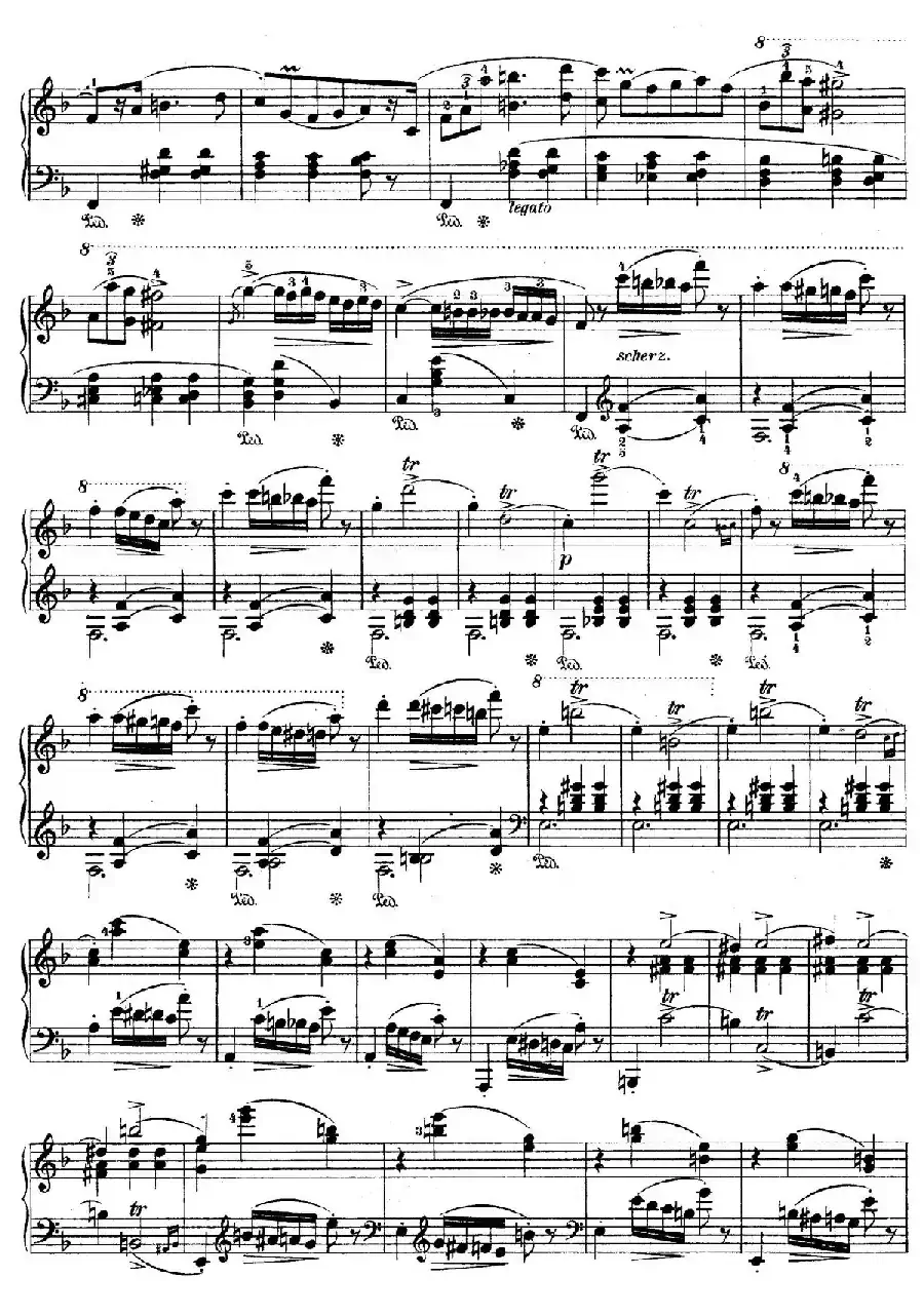 Rondo A La Mazurka Op.5（F大调玛祖卡舞曲型回旋曲）