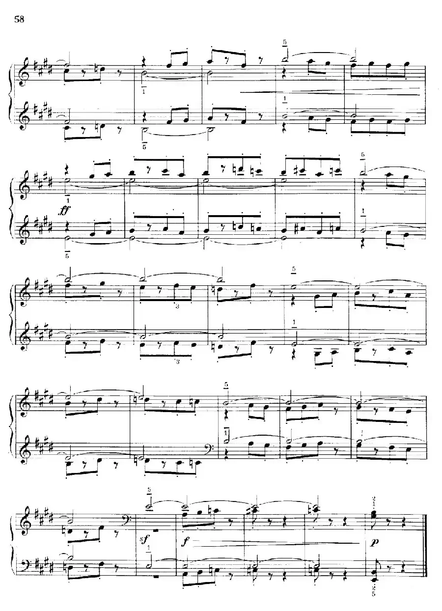 Thirty Pieces For Children Op.27（30首儿童钢琴曲 26—30）