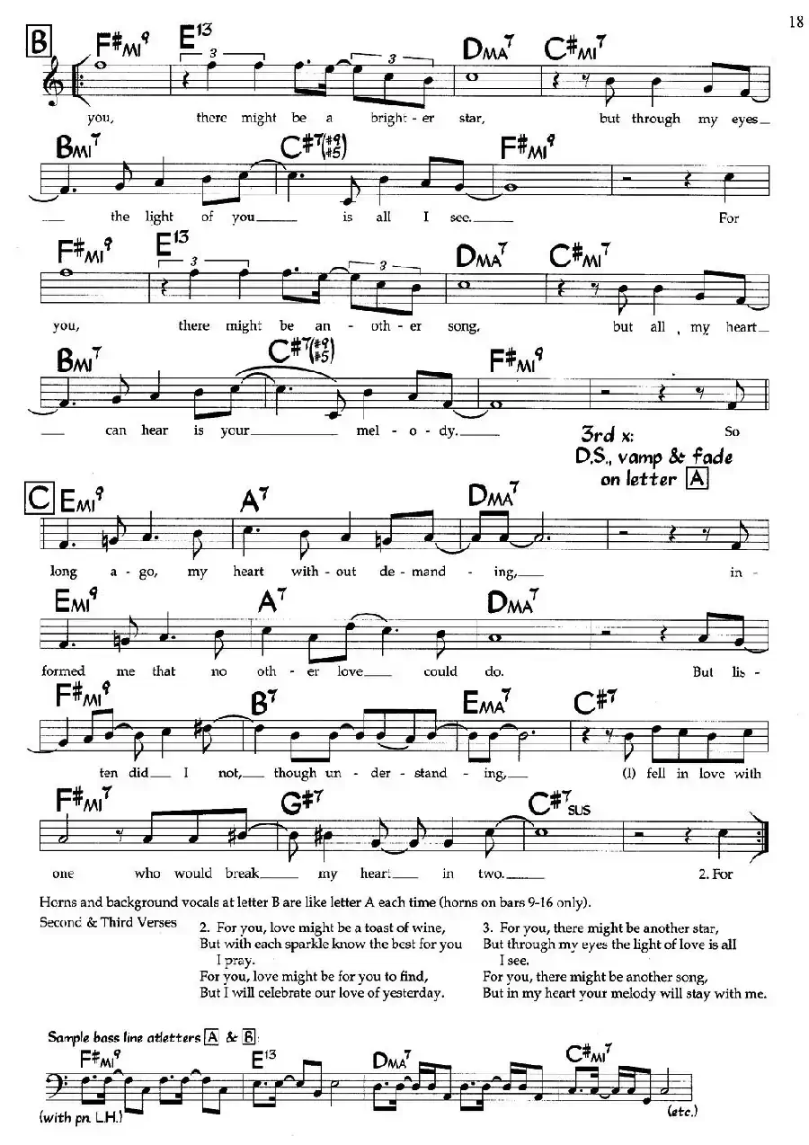 Another Star（爵士钢琴曲、带歌词）