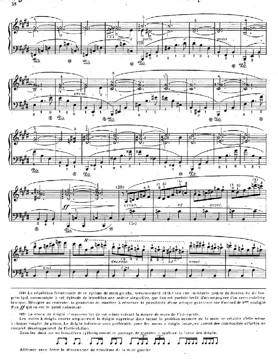 Scherzo No.4 in E Major Op.54（E大调第四谐谑曲·柯尔托教学版​）