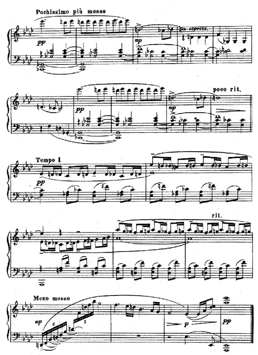 Ten Pieces from Cinderella Op.97（10首小品 - 选自舞剧《灰姑娘》·4）
