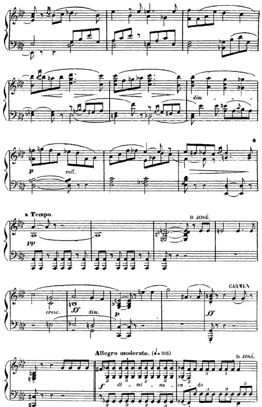 Carmen for Solo Piano（卡门全剧钢琴独奏版）（No.27）
