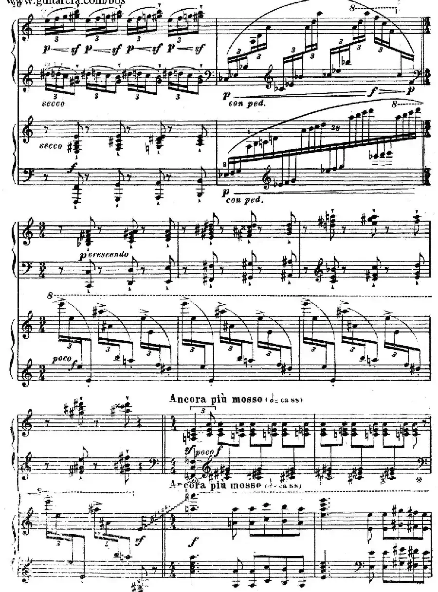 Variation on a Theme by Paganini（帕格尼尼主题变奏曲·双钢琴）