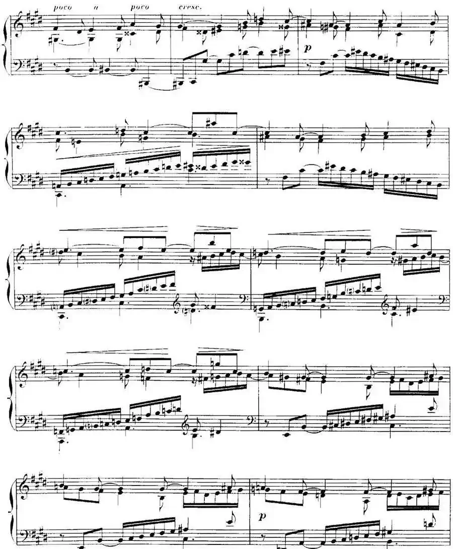 福雷13首船歌：Barcarolle No·8 in D-flat, Op·96