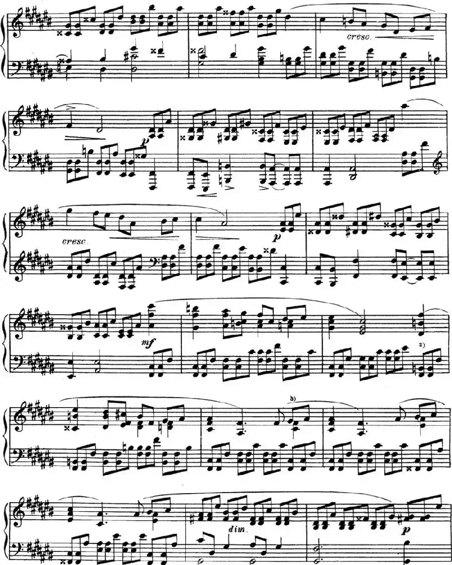 斯克里亚宾 钢琴练习曲 Op.8 No.1 Alexander Scriabin Etudes