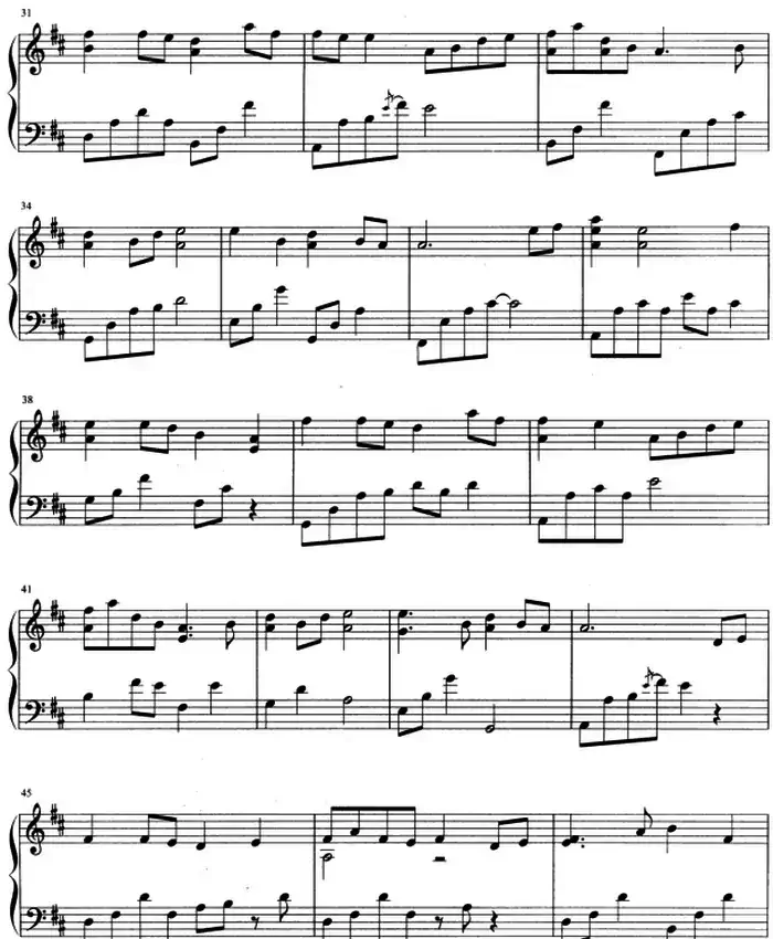 流行歌曲改编的钢琴曲：知道不知道