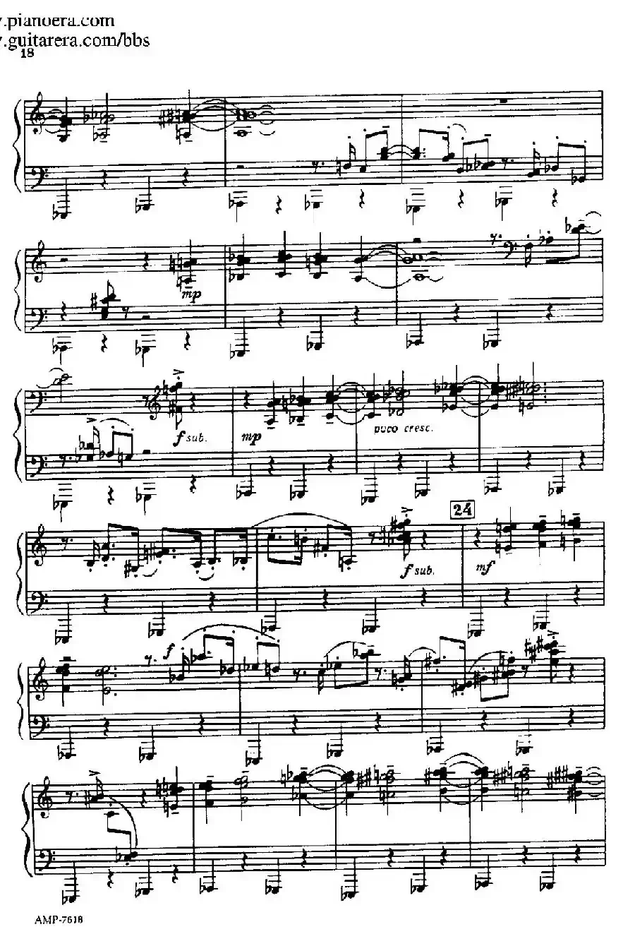 Piano Sonata（钢琴奏鸣曲· 第一乐章）