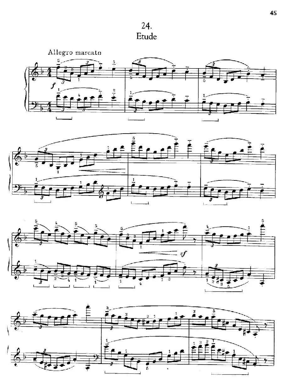 Thirty Pieces For Children Op.27（30首儿童钢琴曲 21—25）