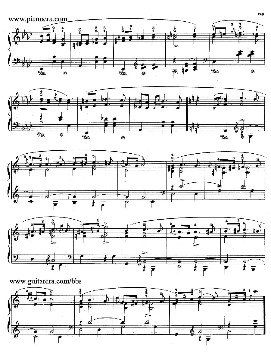 Quatre Mazurkas Op.33（4首玛祖卡舞曲·3）