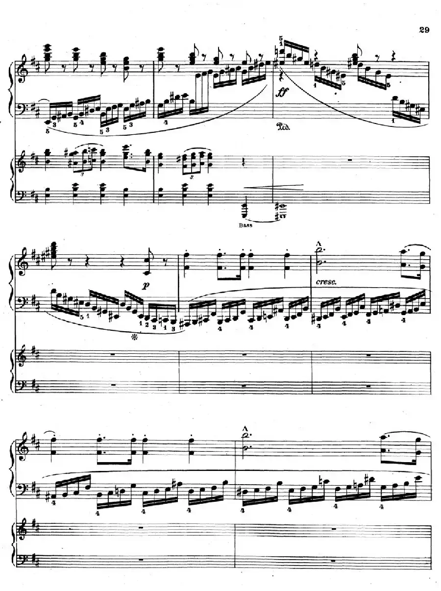 Capriccio Brillante in B Major Op.22（B大调华丽随想曲·双钢琴）