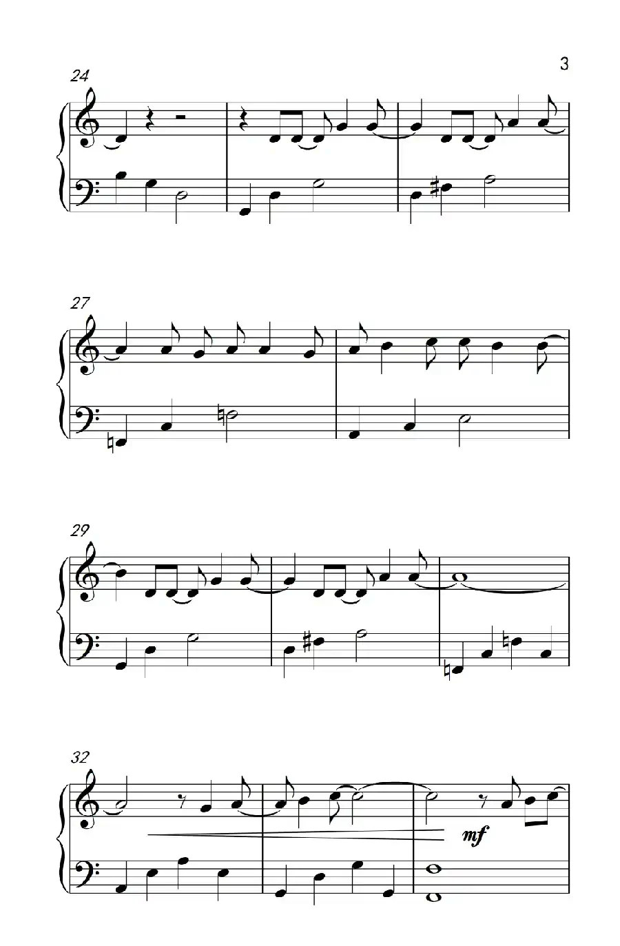 Let it Go(《弹吧音教》制谱版)