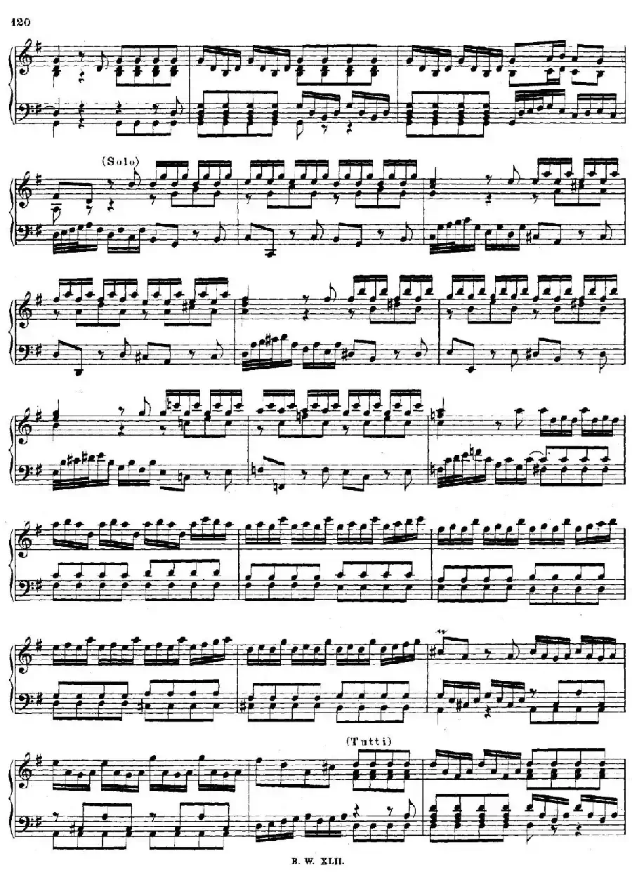 16 Concertos BWV 972-987（十六首为独奏古钢琴而作的协奏曲）（P61——70）