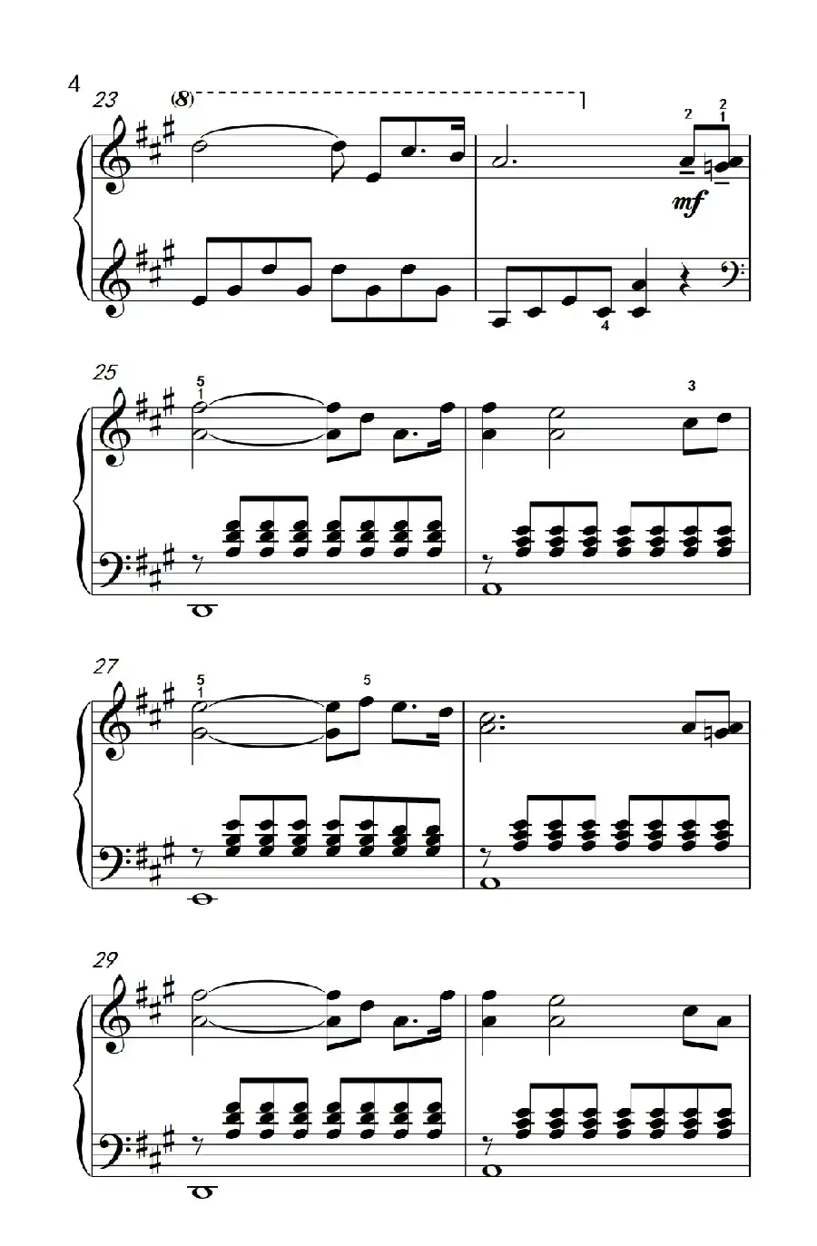 小小少年（《弹吧音教》制谱）