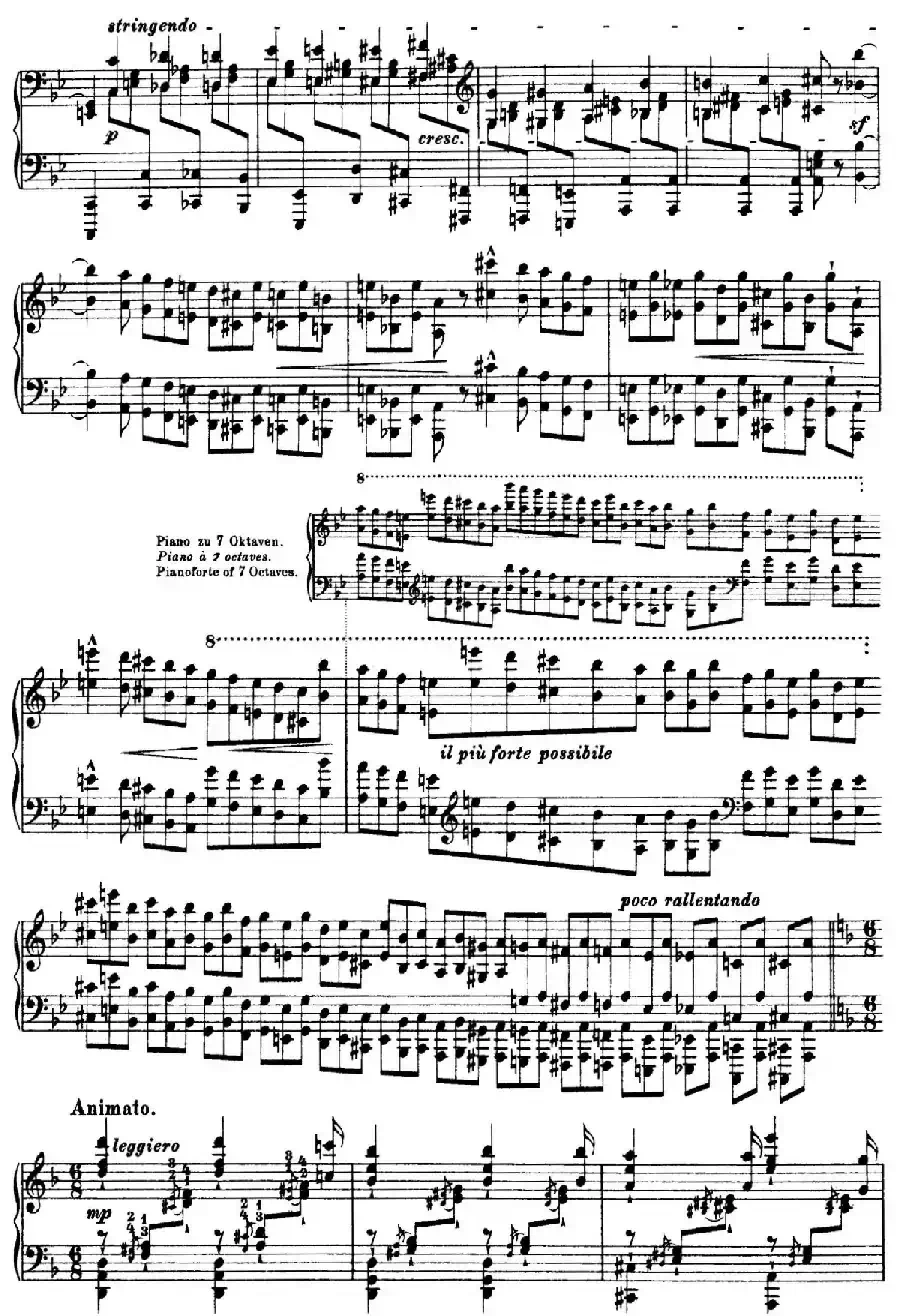 12 Etudes d'execution Transcendante S.139（12首超技练习曲·4）