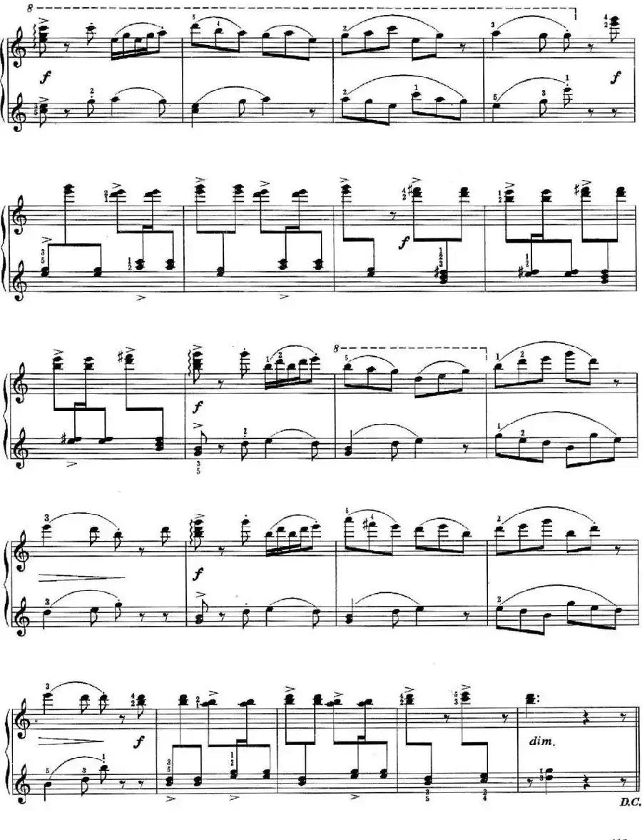 儿童组曲 快乐的节日（钢琴独奏）