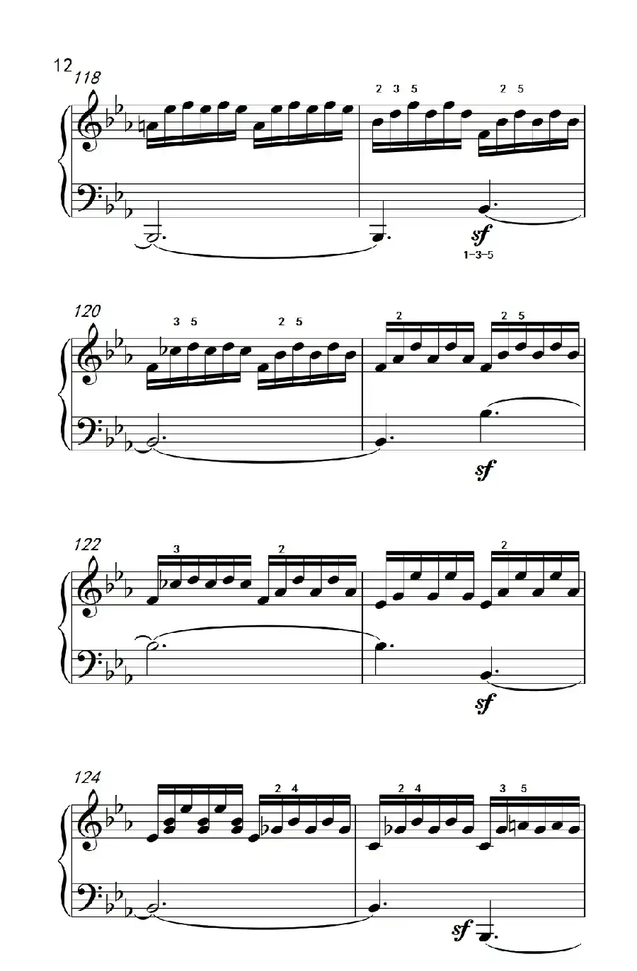 奏鸣曲 Opus 7 第一乐章(贝多芬奏鸣曲集 2)