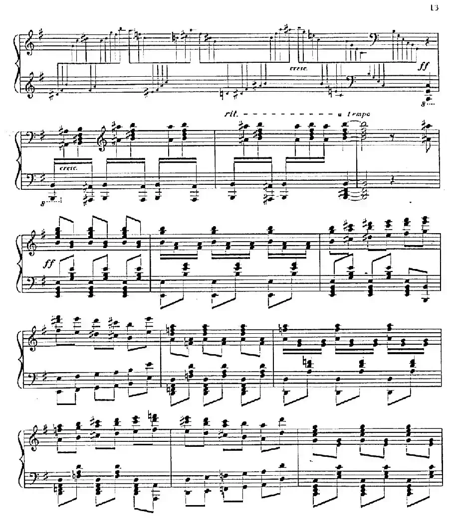Carmen Variations 12 Pieces（12首卡门主题变奏曲·10）