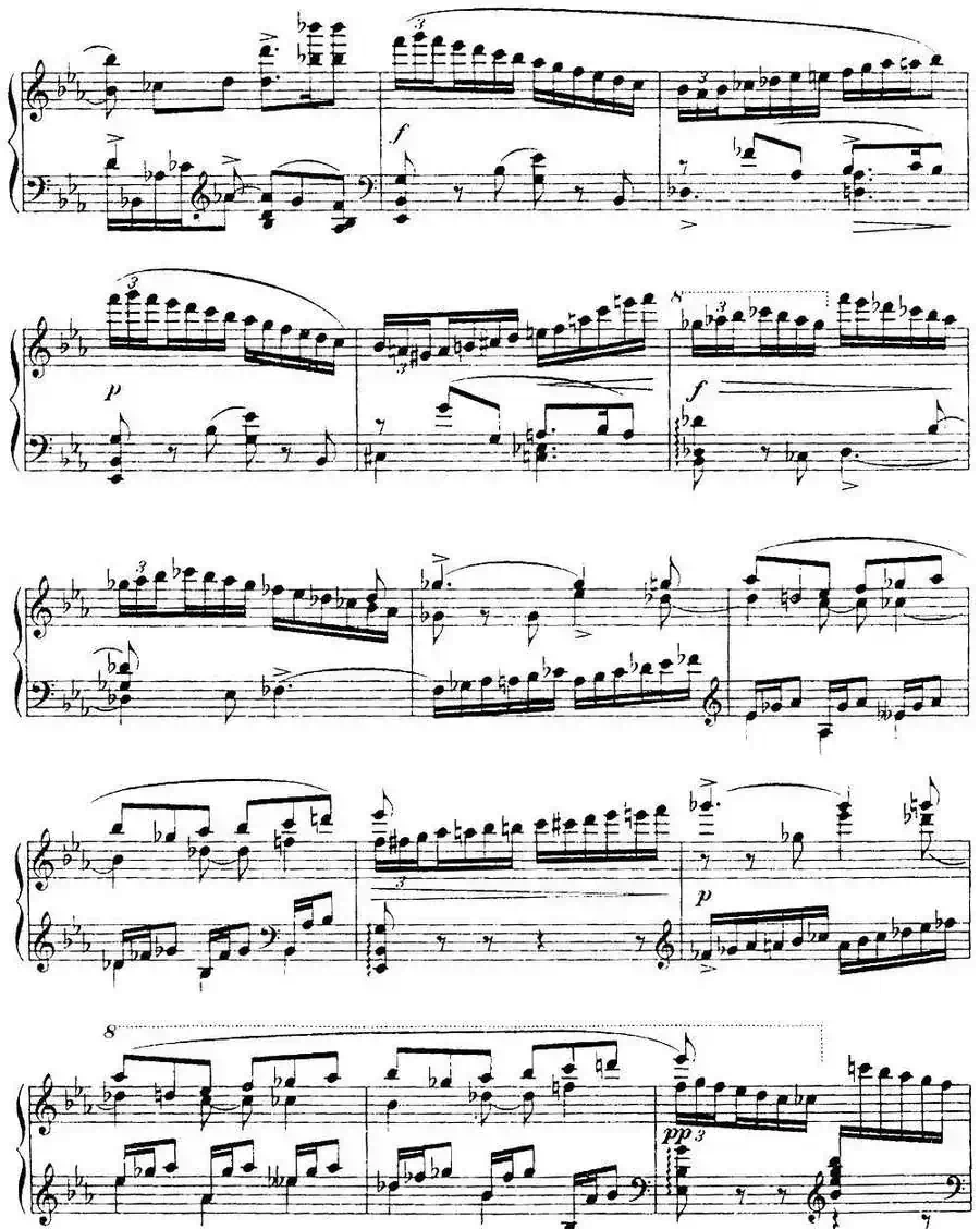 福雷13首船歌：Barcarolle No·6 in E-flat, Op·70