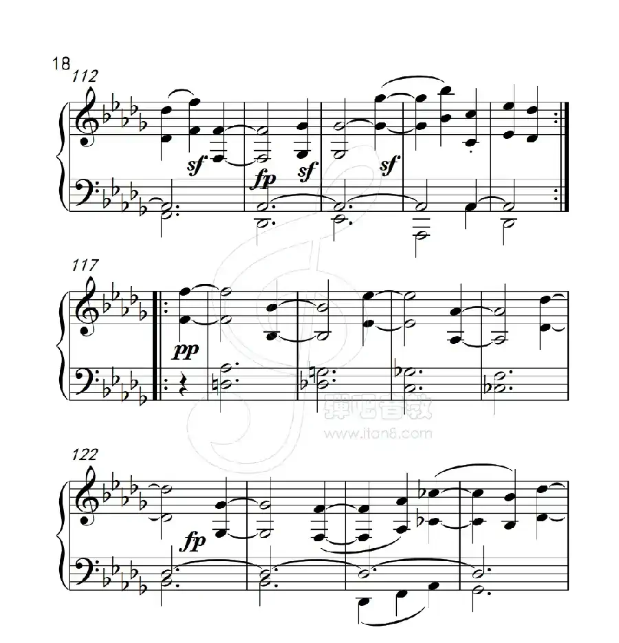 第六级 奏鸣曲(中国音乐学院钢琴考级作品1~6级)