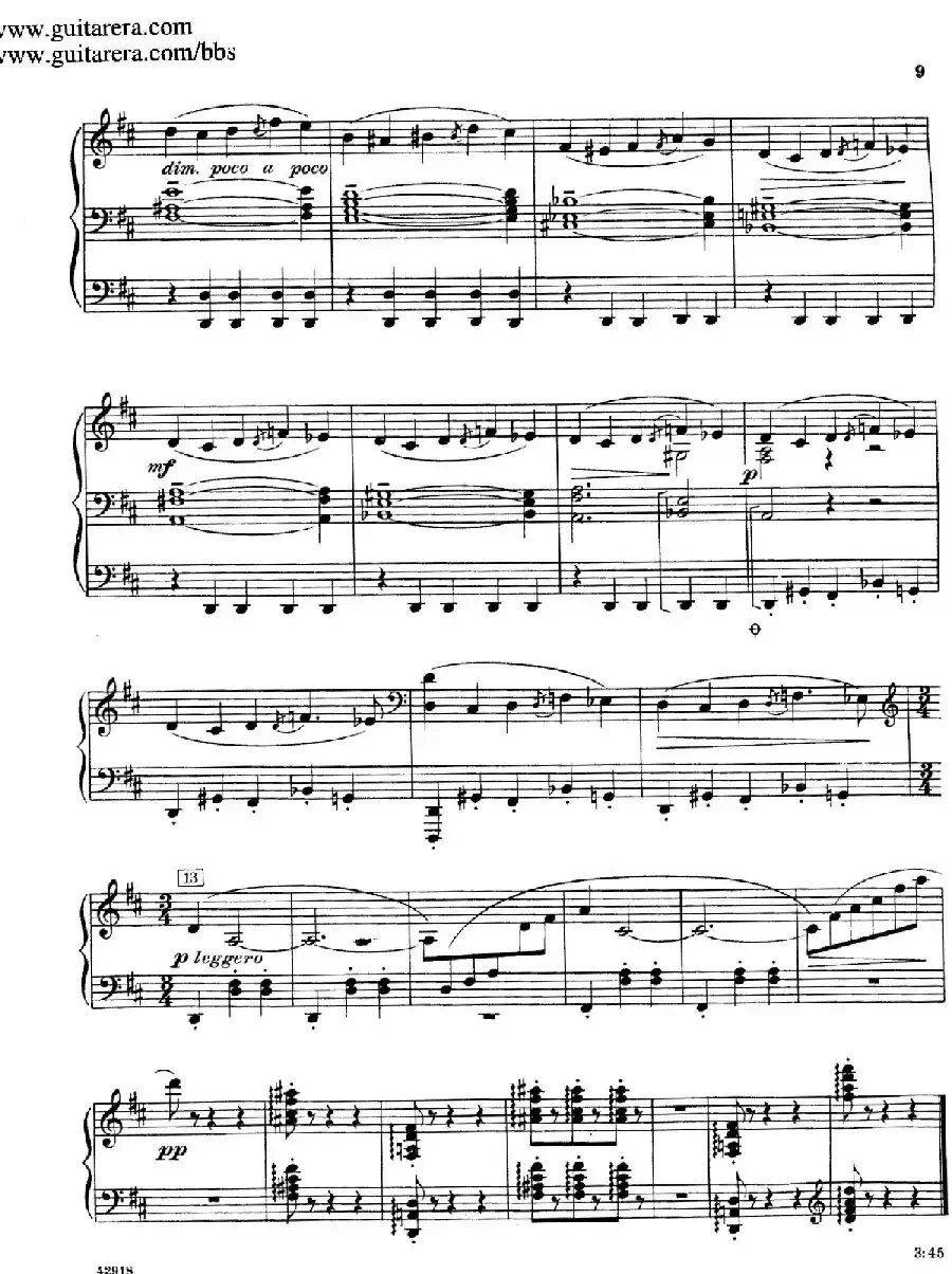 Souvenirs Op.28（纪念曲1. 圆舞曲）