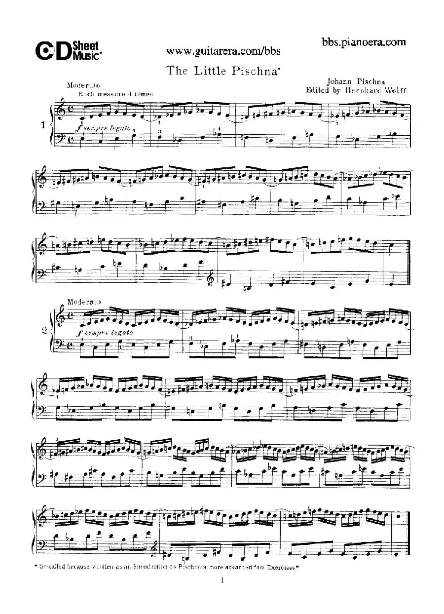48 Practice Pieces（四十八首钢琴练习曲）