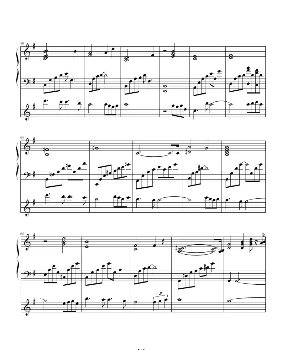 itsumeru saki ni wa（《D·N·ANGEL》插曲）（钢琴+小提琴）