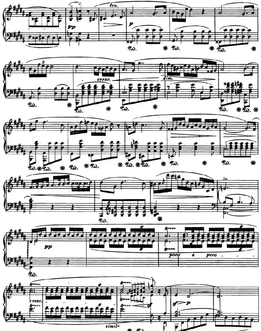 肖邦 幻想波兰舞曲 Op.61 降A大调 Polonaise