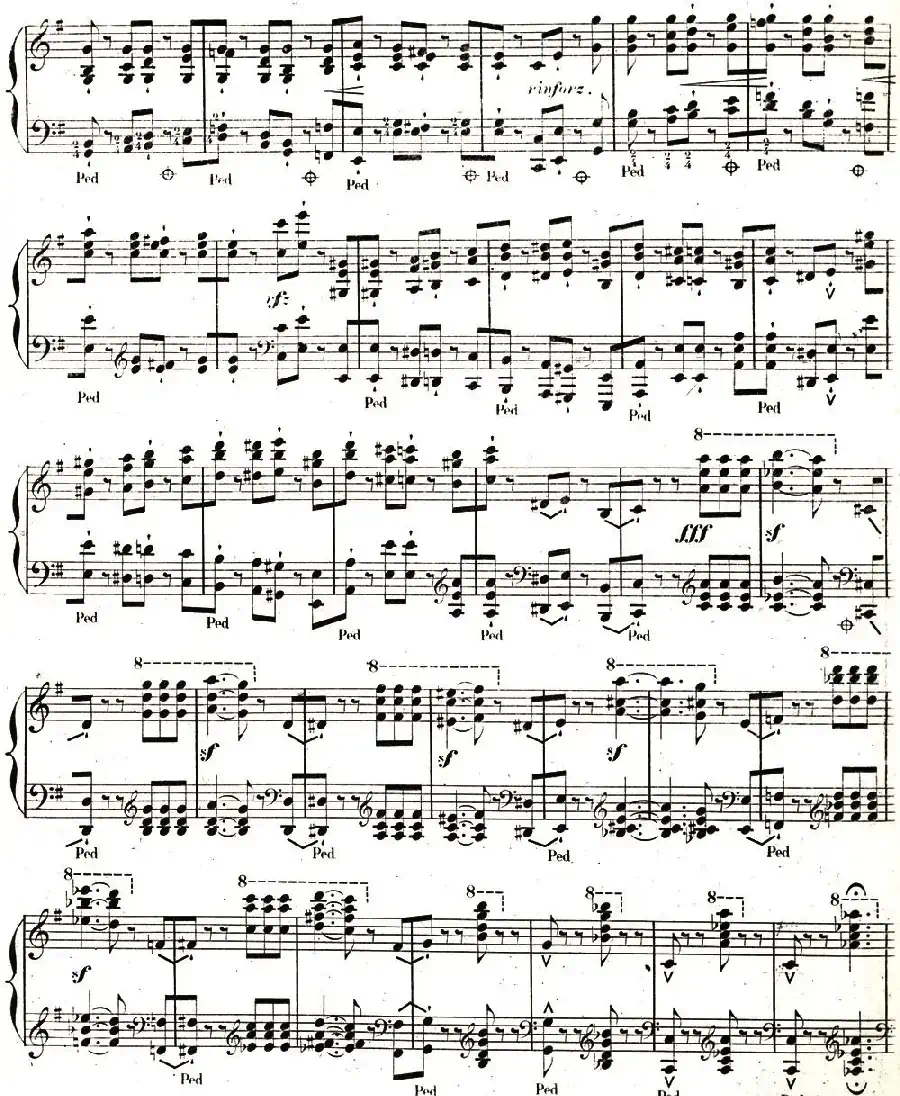 李斯特 旅游岁月 第二集遗补 威尼斯和拿波里 S.162 No.3 塔兰泰拉舞曲