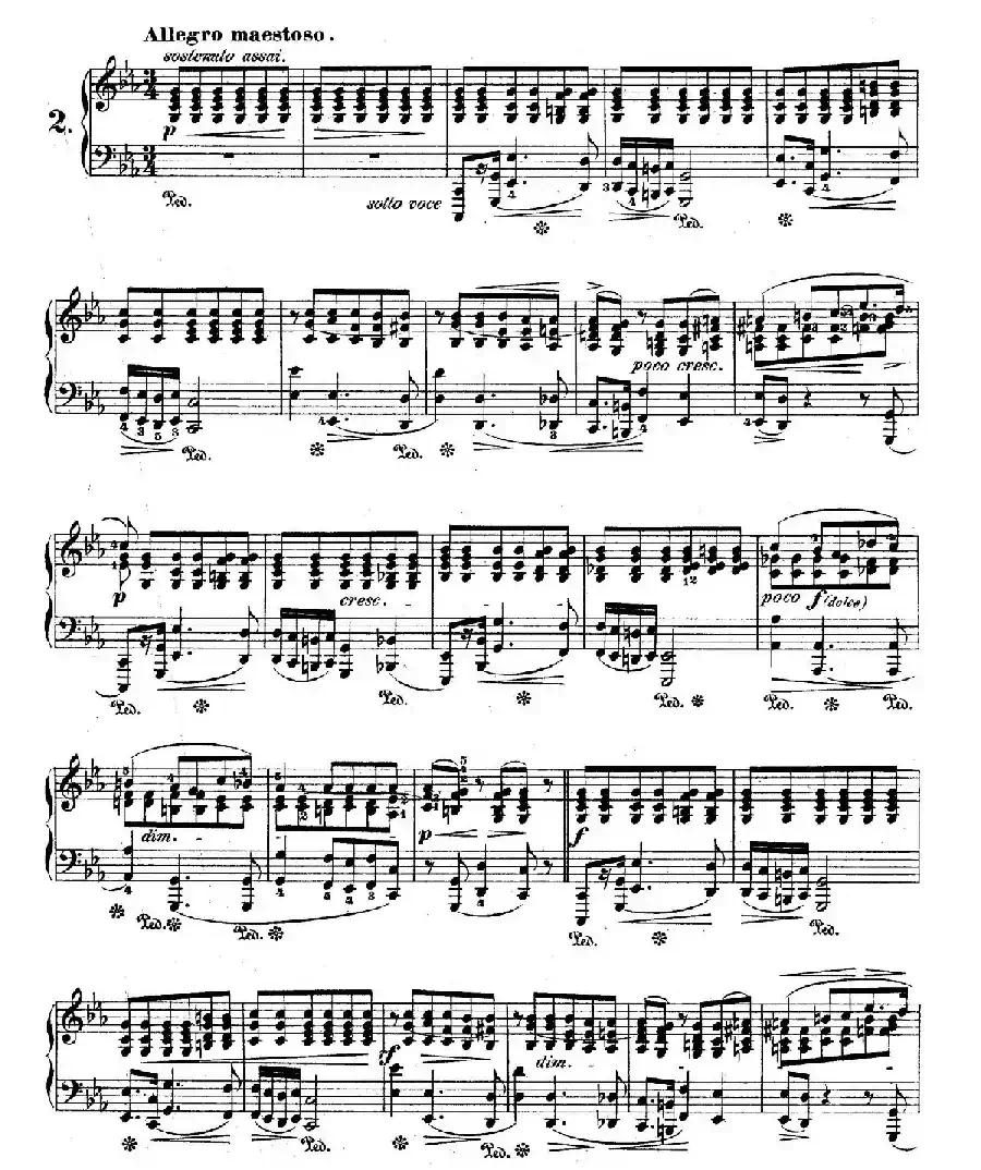 Deux Polonaises Op.40（2首波兰舞曲）