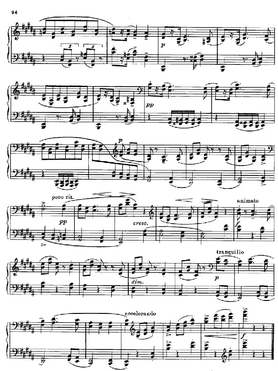 Prokofiev - Ten Pieces Op.12（普罗科菲耶夫-10首小品·4）