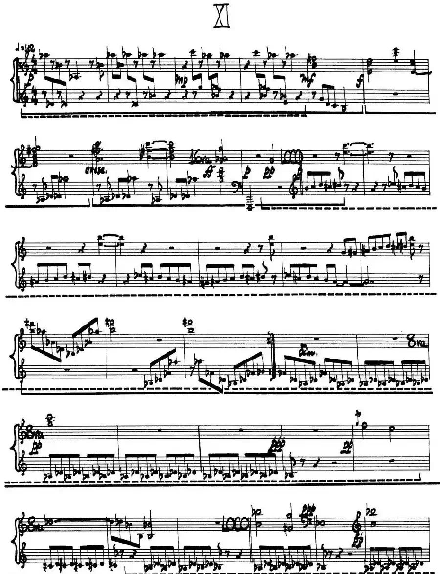 为加料钢琴而作的奏鸣曲与间奏曲（11）